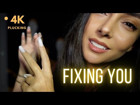 ASMR FIXING YOU before bed | Energy Plucking | Personal attention