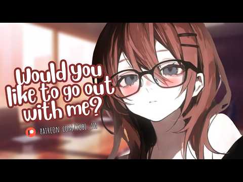 [ASMR] Flustered Office Girl Finally Breaks and Tries To Ask You Out |Friends to Lovers F4A Roleplay