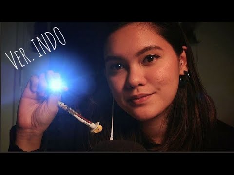 ASMR INDO | FACE EXAM ROLEPLAY 🩺👩‍⚕️🔦