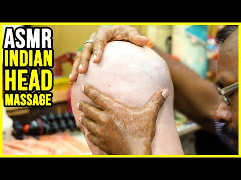 ASMR HEAD MASSAGE by INDIAN BARBER | ASMR BARBER