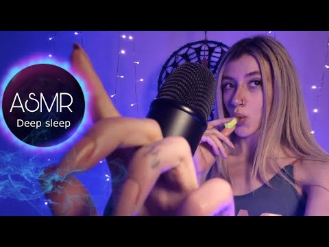 ASMR touching & scratching you , eating lollipop🍭whisper & mouth sound