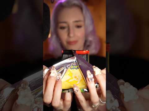I was searching for this card and I PULLED IT 🥲 #asmr #pokemon