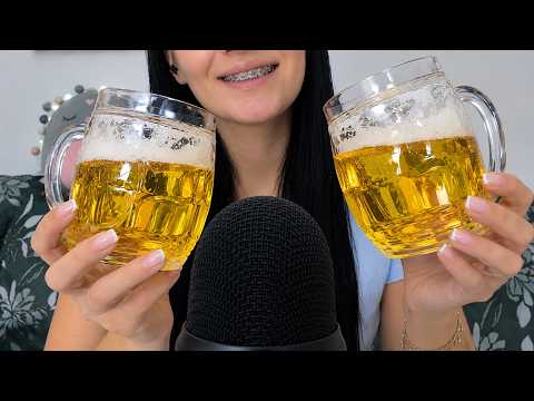 Swirling “Beer” Mugs 🍺 | Relaxing ASMR Sounds ✨