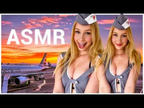 ASMR ✨special✨ FLIGHT ATTENDANT