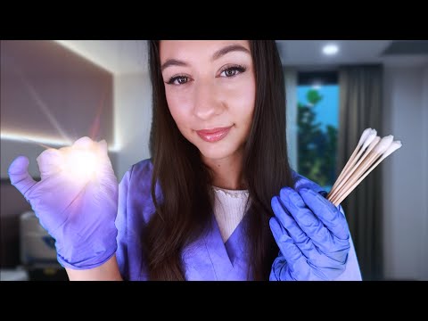 ASMR Ear Cleaning & Hearing Test Exam ~ Doctor Roleplay