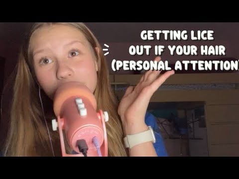 GETTING LICE OUT IF YOUR HAIR WITH PERSONAL ATTENTION