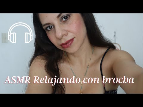 ASMR en Español | Relajándote con mi brocha