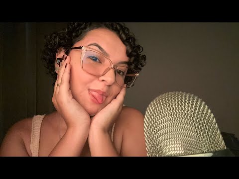 ASMR: MUITO TAPPING E SONS DE BOCA 