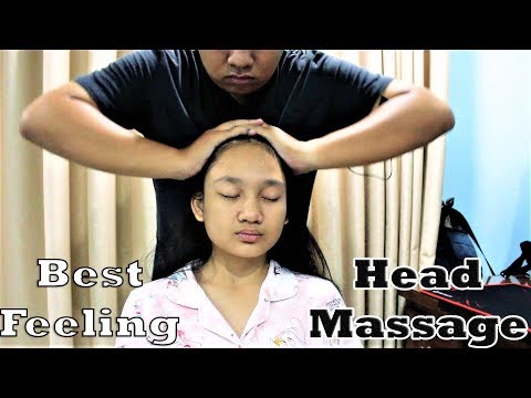 ASMR Relaxing Head Massage - Best Feeling Massage