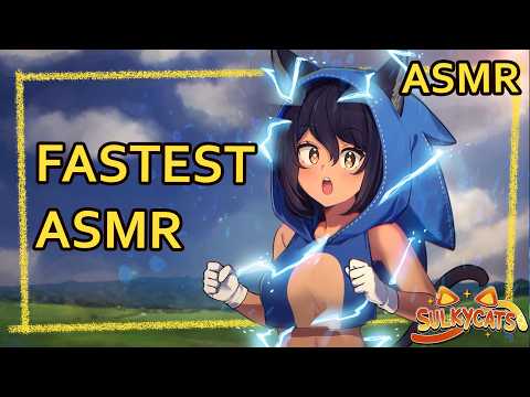 Weird Catgirl Finds You In A Field | ASMR | Personal Attention | [fast ear tapping] [ear cleaning]