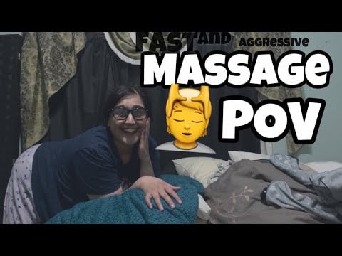 ASMR POV Massage Whole Body Massage 💆‍♂️ POV Massage (Body Pillow) fast and aggressive 