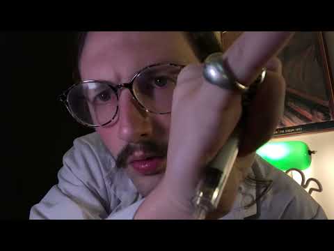 ASMR 2 Minute Cranial Nerve Exam in All White (and I can’t count to 3)