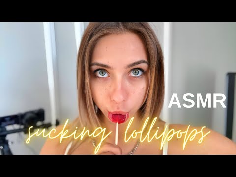 ASMR⚡sucking lollipops 💋🍭🍭FOR MEN 🧔‍♂️❤️