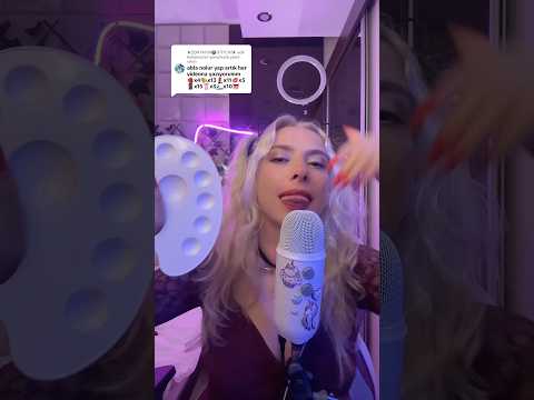 Seçtiğin emojileri yapıyorum 💋#asmr #asmrsounds #emojichallenge #emoji #asmrtiktoks