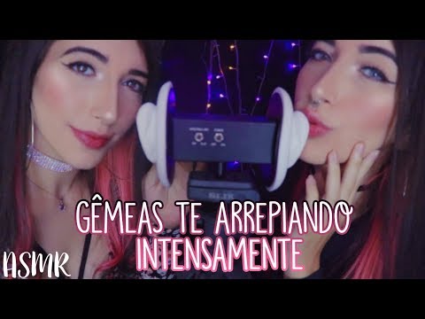 ASMR ♡ GÊMEAS NORD & LYS TE ARREPIANDO INTENSAMENTE 💞