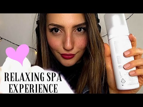 Pulizia e massaggio del viso per te 💖 ASMR SPA & PERSONAL ATTENTION // VERO A S M R [ITA]