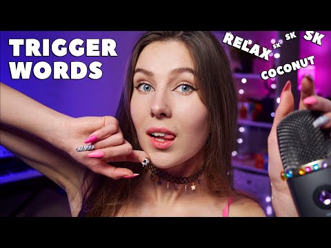 ASMR | 100%  SENSITIVITY: Trigger Words Assortment for Sleep