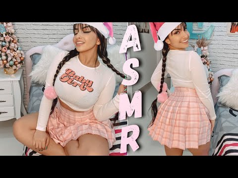 ASMR especial de natal Recebidos da loja SOULMA sons de chuva sons de boca mouth sounds, rain sounds
