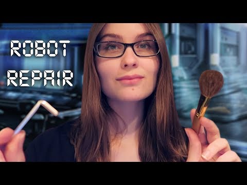 ASMR Robot Repair Roleplay | ASMR Fixing You