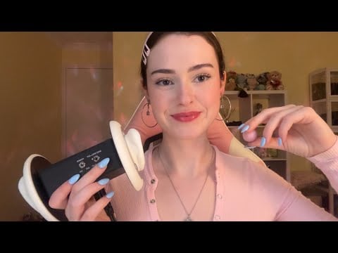 ASMR 3dio ramble & eating chocolate 🐣