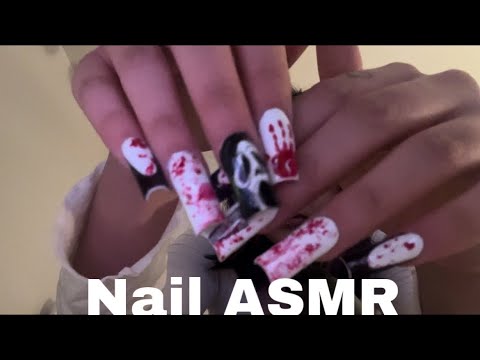 Nail tapping and Nail ASMR