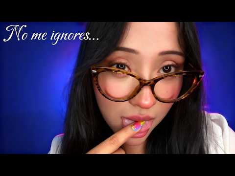 💗 ASMR | Tu novia nota que estás distante… (spit + susurros cercanos)