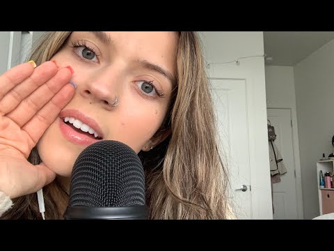 ASMR| PURE INAUDIBLE WHISPERING| WET MOUTH NOISES| HAND MOVEMENTS