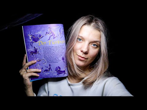 ASMR Zeitschrift vorlesen zum Einschlafen