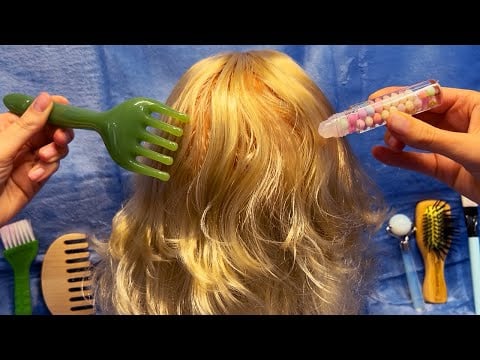 ASMR The Tingliest Scalp Check Treatment EVER!