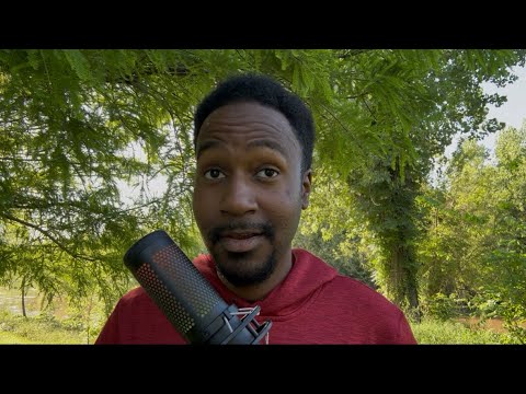 DOING ASMR NEAR A FLOWING RIVER