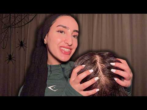 ASMR X Marks The Spot On My BALD Mannequin Head 😴
