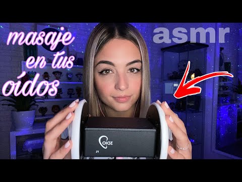 ASMR EXTREMO EN TUS OIDOS (MASAJE DE OIDOS) | ASMR para dormir en español