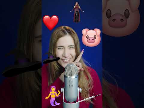 ASMR EMOJI CHALLENGE 31  - Emoji food eating challange -  #shorts #asmr