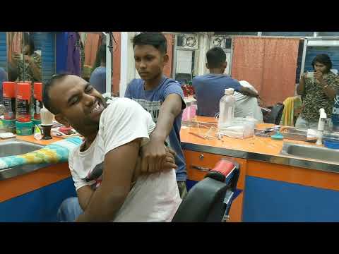 Energetic Head forehead neck pain massage with Electronic Instrument | Indian ASMR
