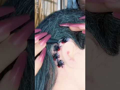 Ear cleaning #asmr #satisfying #visualtingle #relax #mouthwhisper #relaxing #tingles