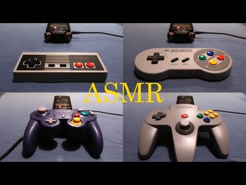 ASMR Controller Sounds (No Talking, Background Noise)