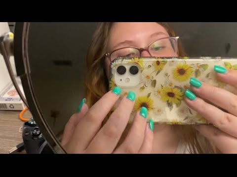 ASMR | Lo-fi Acrylic Nail Tapping | Nail Tapping, Camera Tapping, Mirror Tapping Sounds