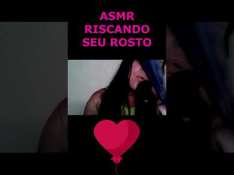 ASMR-SHORTS RISCANDO SEU ROSTO #asmr #shortsviral #shorts #shortsviral2023