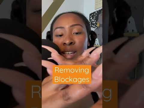 asmr removing blockages