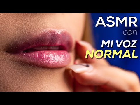 Asmr atención personal para DORMIR CON MI VOZ NORMAL | ASMR Español | Asmr with Sasha