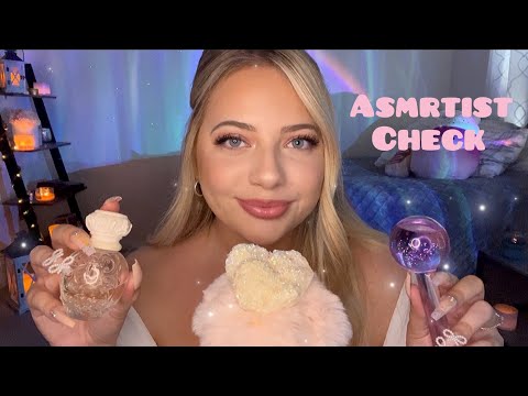 Asmr ✨Asmrtist Check✨Oldest & Newest Triggers, Channel Favs & More 💕