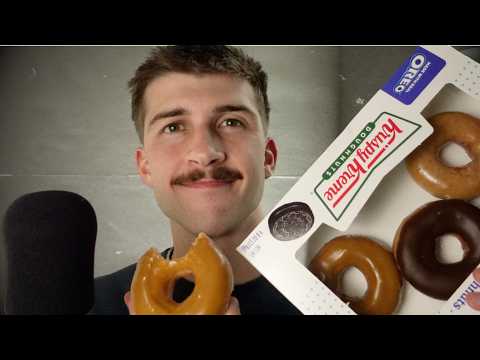 ASMR DONUT & COFFEE MUKBANG | Enjoy!