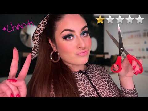 ASMR Assi Chantal frisiert dich ✂️🤪 Am schlechtesten bewerteter Friseur | Worst Reviewed Roleplay