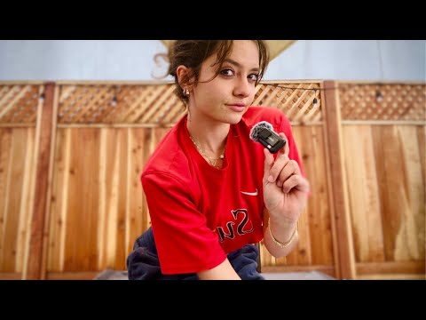 ASMR In a Random Backyard