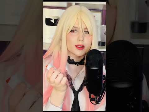 🌙 ASMR anime cosplay Marin Kitagawa 💗 relaxing video (full on my channel)