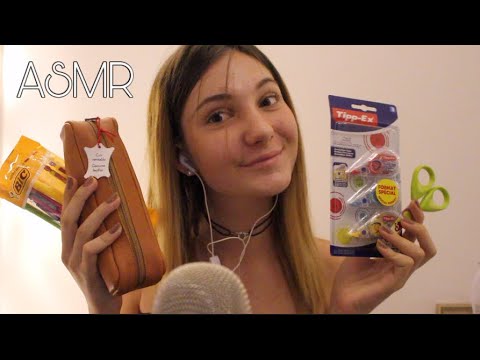 {ASMR FR} Je fais ma trousse pour la rentrée avec vous ! 📚