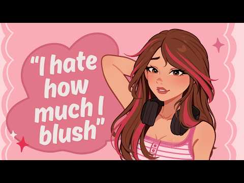 Your Best Friend’s Sister Can’t Stop Blushing Whenever You’re Around (Clumsy) (Flustered) (Shy)