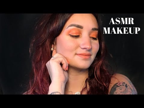 ASMR FRANÇAIS : JE ME MAQUILLE AVEC TOI! ✨ (Visuel, Whispers)