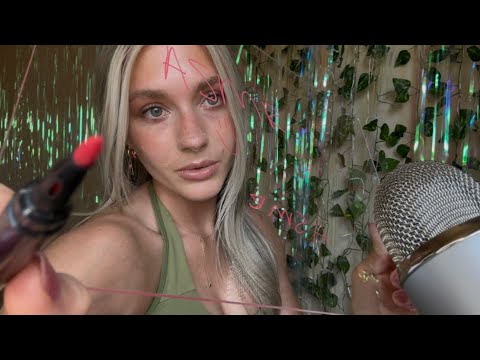 ASMR| You Are My Whiteboard (Drawing, Adjusting, Inaudibles, Close Whispers)