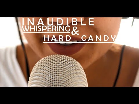 ASMR inaudible reading // hard candy